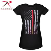 Rothco Womens Thin Red Line Longer T-Shirt | RC4338