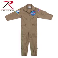 Rothco Kids NASA Flight Coveralls With Official NASA Patch | RC4345