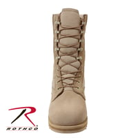 Rothco G.I. Type Ripple Sole Desert Tan Jungle Boots  10 Inch | RC5058