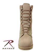Rothco G.I. Type Ripple Sole Desert Tan Jungle Boots - 10 Inch | RC976