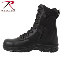Rothco Forced Entry Tactical Boot With Side Zipper  Composite Toe  8 Inch | RC5063