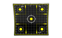 Allen EZ Aim Non-Adhesive Splash Target 12.5 Inch Black and Yellow 30 per Pad | 026509062165