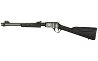 Rossi USA Gallery 22 RP22181SY-EN11 18 Inch 151 .22LR Pump Action Black Synthetic Engraved US Flag  | .22 LR | 754908310609