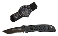 CBG SW EXTREME OPS KNIFE/WATCH BLK | 810112982527