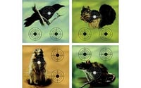 VARMINT TGTS COLOR PAPER 20CT IN PDQVarmint Targets PDQ 9.75 Inch x9 Inch full color paper targets - 20 Pack - Each displaysa varmint with three targets - Compatible with the Crosman Target Trap | 028478128439