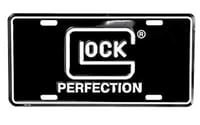 GLOCK OEM PERF LICENSE PLATE BLK/WHT | 764503000423