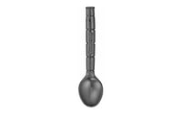 KRUNCH SPOON/STRAWKrunch Spoon/Straw Black - Ultimate utensil for soups and cereal - Creamid material - Generous-sized spoon and straw - Dishwasher safe | 617717299247