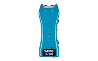 Sabre S1005TQ Mini Stun Gun with Holster 1.6 Million Volts Teal 120 Lumen Flashlight | 023063808246