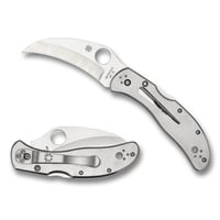 SPYDERCO HARPY CLIPIT SS 2.75 Inch SILV | 716104000050