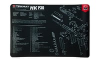 TekMat TEKR17HKP30 HK P30 Cleaning Mat Black/White Rubber 17 Inch Long HK P30 Parts Diagram | 612409970893 | TekMat | Cleaning & Storage | Cleaning | Cleaning Mats