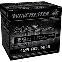 WINCHESTER SUPPRESSED 300 AAC 200GR FMJ 125RD 6BX/CS | 020892030503
