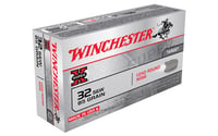 Winchester Ammo X32SWP Super X  32 SW 85 gr Lead Round Nose 50 Per Box/ 10 Case  | .32 SW | 020892200449
