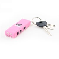 Guard Dog Hornet Keychain Stun Gun and LED Flashlight Pink | 804879488408