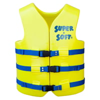 TRC Recreation Adult Super Soft USCG Vest Small - Yellow  | NA | 016686102259