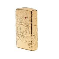 Zippo Armor Gold Plated Asian Dragon Lighter | 041689117979
