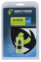 Night Fision Suppressor Height Night Sight Set White Front Blank Back for Glock | 810116031597