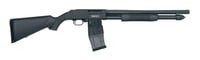 MOSSBERG 590M MAG-FED 12GA 18.5 Inch 10RD 2.75 Inch BLUED/SYN | 015813502054 | Mossberg | Firearms | Shotguns | Action