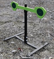 SME SMEHGS Spinning Target  Handgun Steel Black/Green Circle Illustration Impact Enhancement Motion | 888151017210