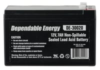 AMERICAN HUNTER BATTERY RECHARGEABLE 12V 7AMP TAB TOP | 758365300203