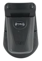 Fobus DSS1 Single Mag Pouch  Black Polymer Paddle Compatible w/ Single Stack | 676315034896