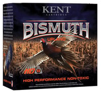 Kent Cartridge B123U425 Bismuth Upland 12 Gauge 3 Inch 1 1/2 oz Bismuth 5 Shot 25 Per Box/ 10 Case | 656308110912