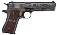 Thompson 1911BKOWC1 1911 Victory Girls 45 ACP 5 Inch 71 Worn Black/Gray Cerakote Steel Checkered Wood w/US Logo Grip | .45 ACP | 602686421881