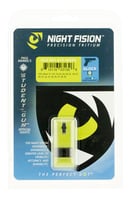 Night Fision Perfect Dot Official Student of the Gun Accur8 Night Sights w/Wht FrntBlk Sq for Glock 1739 | 810116031306