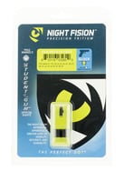 Night Fision Perfect Dot Official Student of the Gun Accur8 Night Sights w/Yellow FrntBlk Sq for Glock 1739 | 810116032600