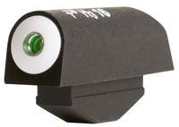 XS Sights RV0001N3 Big Dot Revolver Front Sight Smith  Wesson  Black  Green Tritium White Outline Front Sight | 647533025478