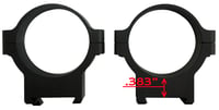 CZUSA 40012 Scope Ring Set  Matte Black Aluminum 34mm Tube Low Dovetail For CZ550/557 | 806703400129
