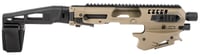 CAA MCK MICRO CONVERSION KIT FOR GLOCK 9/40 BRACE TAN/FDE | 814716013120