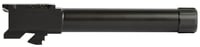 SilencerCo AC2486 Threaded Barrel  4.50 Inch 9mm Luger, Black Nitride Stainless Steel, Fits Sig P320 Compact | 9x19mm NATO | 816413024065
