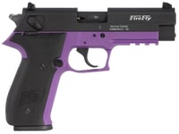GSG GERG2210FFL FireFly  22 LR 101 4 Inch Black Serrated Slide, Purple Zinc Alloy w/Accessory Rail Frame, Black Polymer Grip | .22 LR | 819644026211
