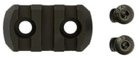 MLOK 3 SLOT PICATINNY RAILMLOK Picatinny Rail Black 3 Slot Designed for use with all MLOK compatiblehandguards and forends Machined from MilSpec anodized aluminum for durability and lightweight Beveled edges reduce snaggingy and lightweight Beveled edges reduce snagging | 810943030015