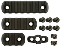 CMC Triggers 81724 MLok 4Piece Accessory Kit  Black Anodized | 810943030121