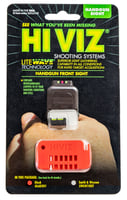 HIVIZ LITEWAVE FRONT SIGHT FOR ALL GLOCK MODELS EXPT GLK42/43 | 613485589740