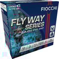 FIOCCHI 12GA 4 FLYWAY STEEL 25/250 |12GA | 762344702209
