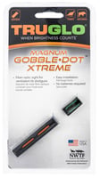 TRUGLO SIGHT SET GOBBLEDOT SNAP ON FOR 1/4 Inch RIB RED/GREEN | 788130012758