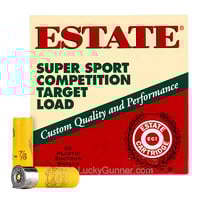 Estate Cartridge SS208 Super Sport Competition Target 20Gauge 2.75 Inch 7/8oz 8Shot 25 Per Box/10 Case | 20GA | 604544256482