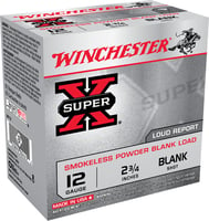 Winchester Super-X Blank Cartridges 12 ga 2 3/4 Inch   Smokeless  - 25/box  | 12GA | 020892004252