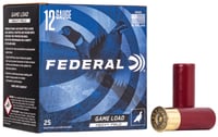 Federal H12575 GameShok Heavy Field 12 Gauge 2.75 Inch 1 1/4 oz 7.5 Shot 25 Per Box/ 10 Case | 12GA | 029465002176