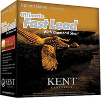 Kent Cartridge K122UFL406 Ultimate Fast Lead 12Gauge 2.75 Inch 1 3/8oz 6Shot 25 Per Box/10 Case | 12GA | 656308402161