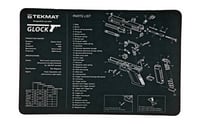TekMat TEKR17GLOCK Glock Cleaning Mat Glock Parts Diagram 11 Inch x 17 Inch  | NA | 612409970763