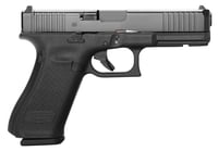 Glock PR17555MOSFS G17 Gen 5 MOS Rebuilt 9mm Luger 4.49 Inch 171 Black nDLC Black Interchangeable Backstrap Grip | 9x19mm NATO | 764503034770