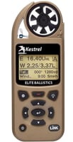 KestrelMeters 0857ALTAN 5700 Elite Weather Meter Tan AA Link Connectivity Applied Ballistics | 730650002078