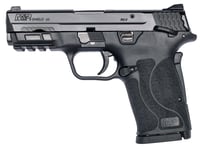 SW SHIELD M2.0 MP 9MM EZ BLACKENED SS/BLK THUMB SAFETY | 9x19mm NATO | 022188879209