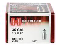HORNADY BULLETS 35 CAL .355 170GR SP 350 LEGEND 100CT | 090255235012
