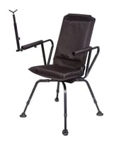 BenchMaster BMSSSC Sniper Seat 360 Shooting Chair Black Steel Legs w/Foam Back | 751710504011