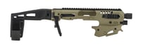 CAA MCK MICRO CONVERSION KIT FOR GLOCK 9/40 BRACE OD GREEN | 814716013113