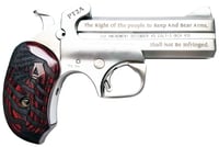 Bond Arms PT2A Protect the 2nd Amendment  38 Special,357 Mag 4.25 Inch 2 Round Stainless Steel Rosewood Grip | .38 SPL | 855959002373